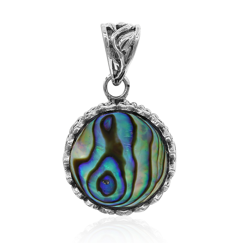 Abalone-Muschel-Silberanhänger (Art of Nature)
