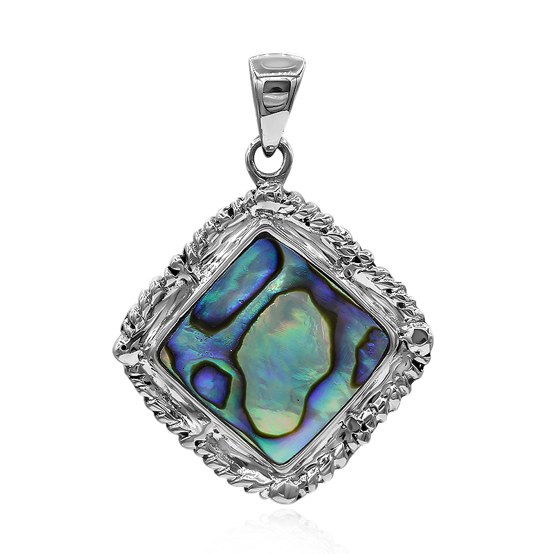 Abalone-Muschel-Silberanhänger (Art of Nature)