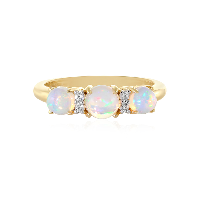 Welo-Opal-Silberring