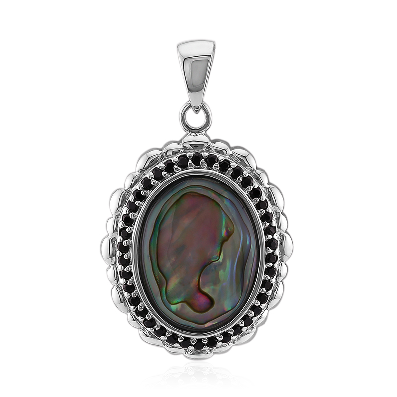 Abalone-Muschel-Silberanhänger (Art of Nature)