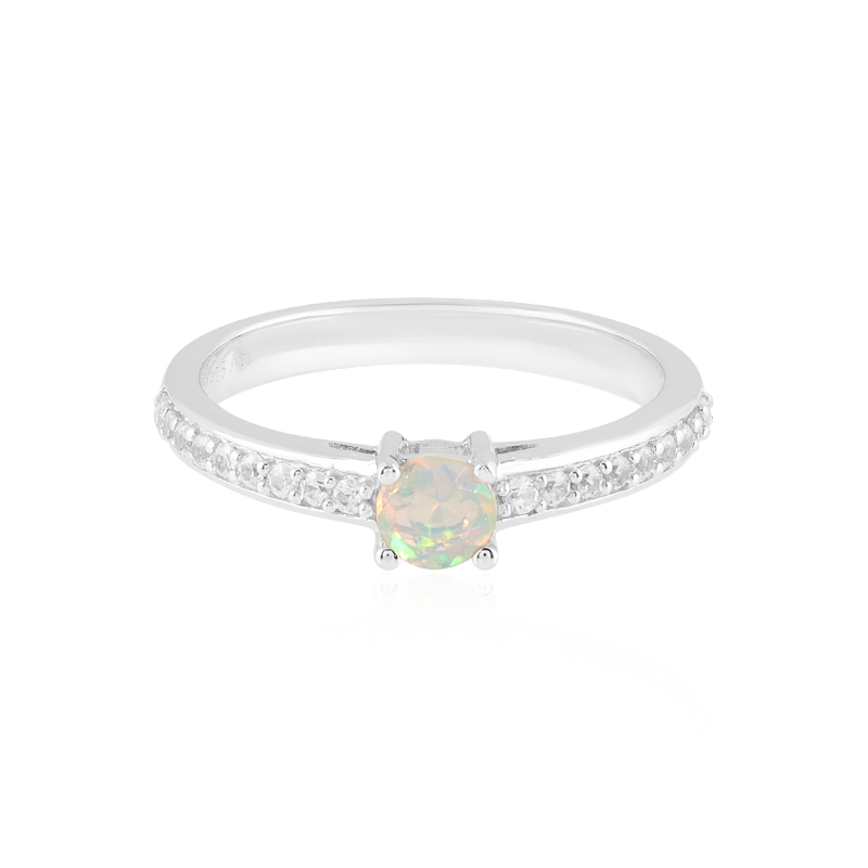 Welo-Opal-Silberring