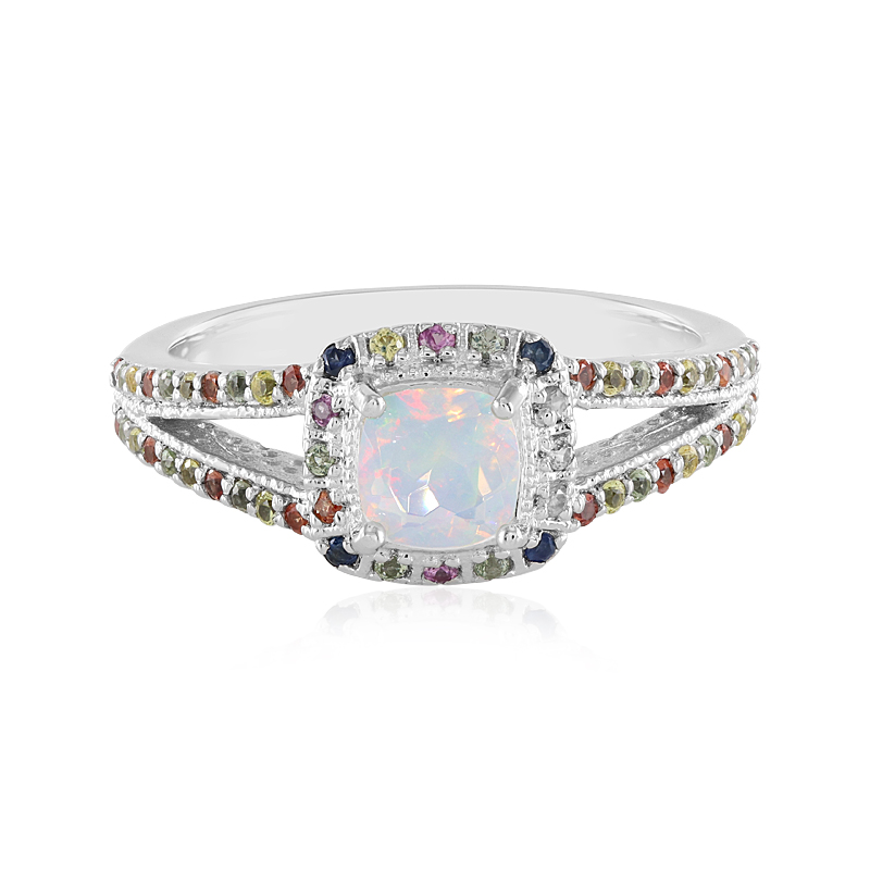 Welo-Opal-Silberring