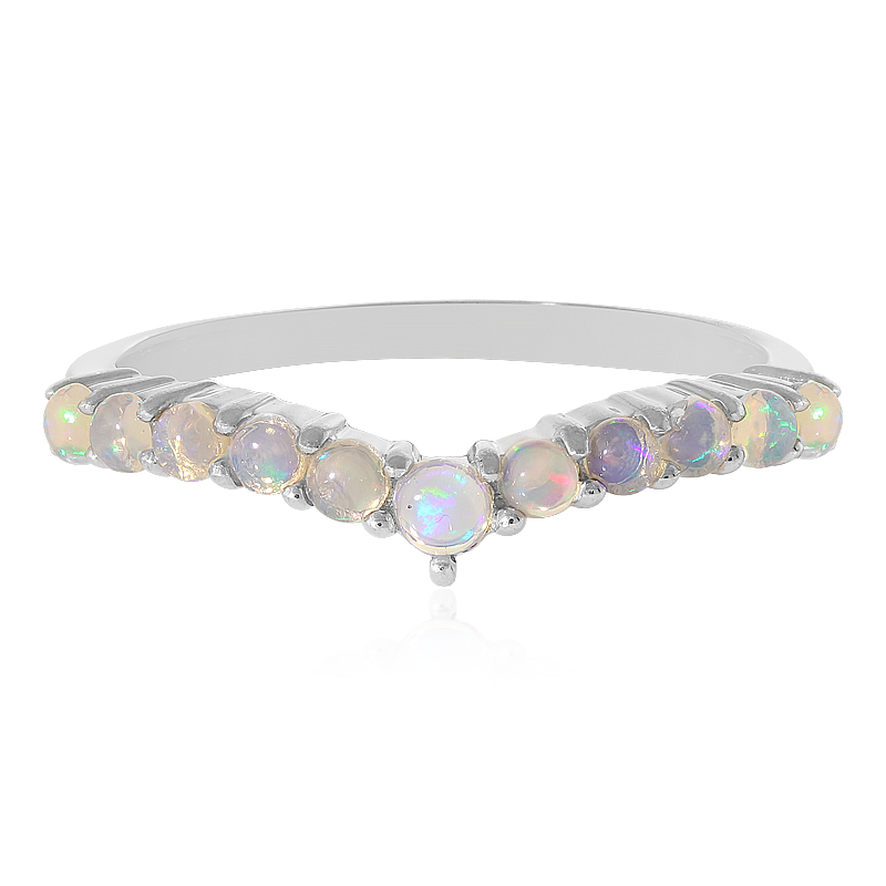 Welo-Opal-Silberring