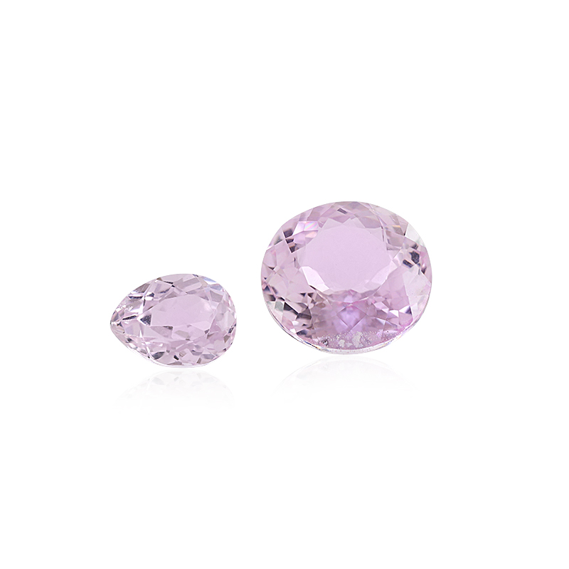 2 Kunzite 6.863 ct