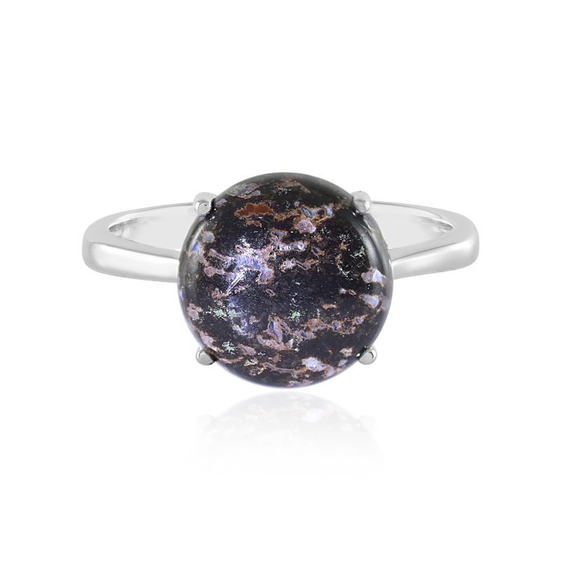 Leoparden-Opal-Silberring