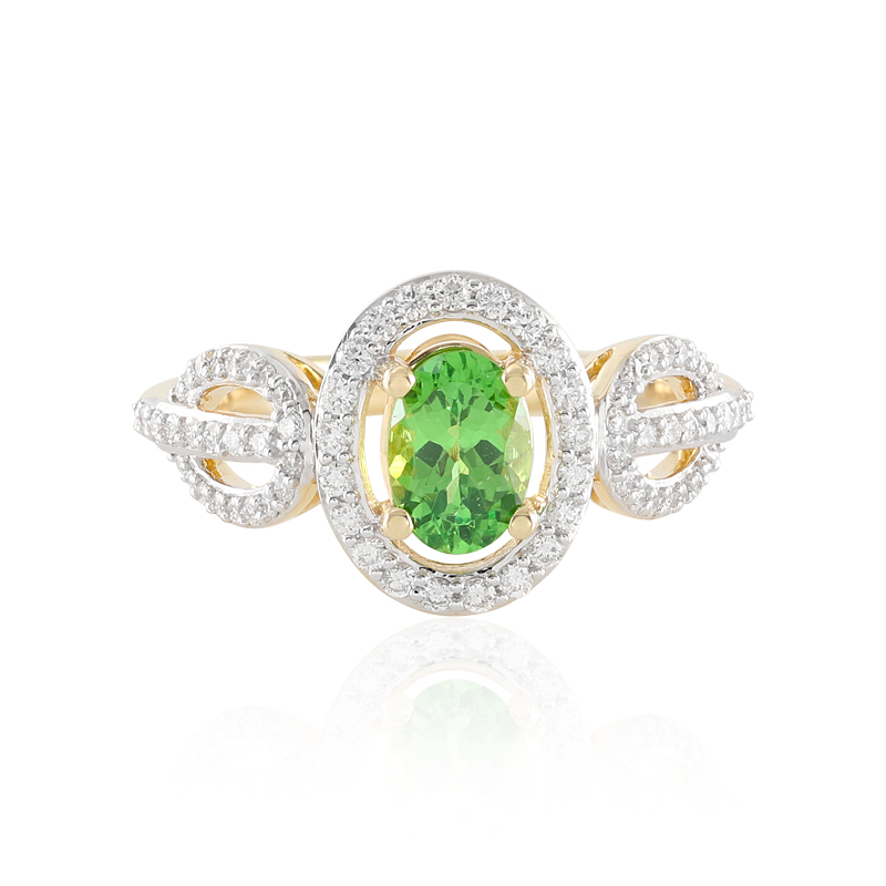 AAA-Tansania-Tsavorit-Goldring (SUHANA)
