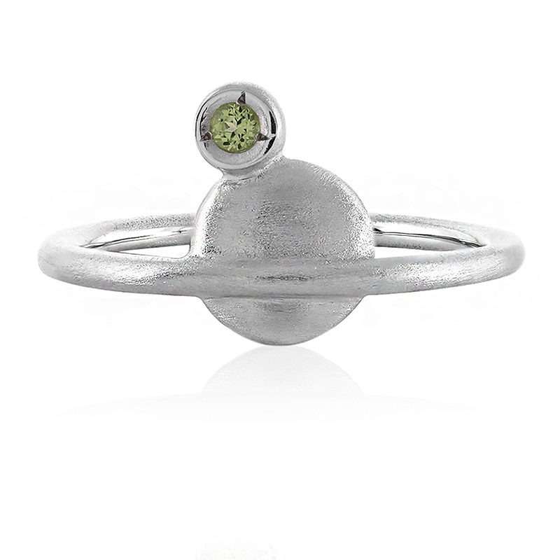Peridot-Silberring