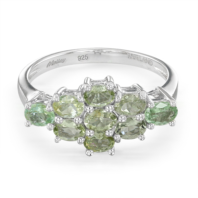Brasilianischer Paraiba-Turmalin-Silberring