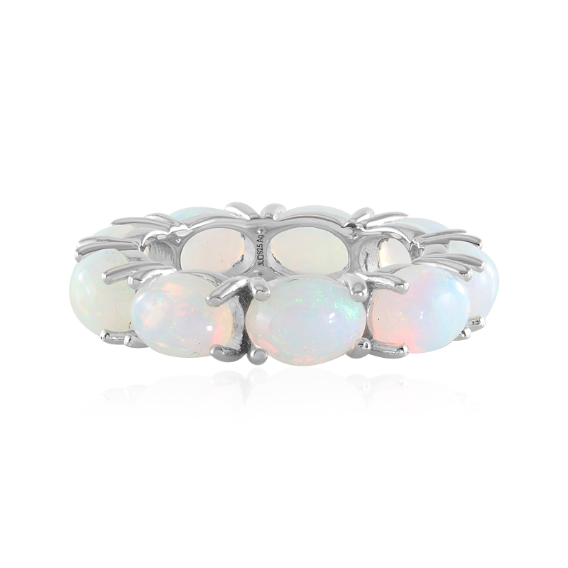Welo-Opal-Silberring