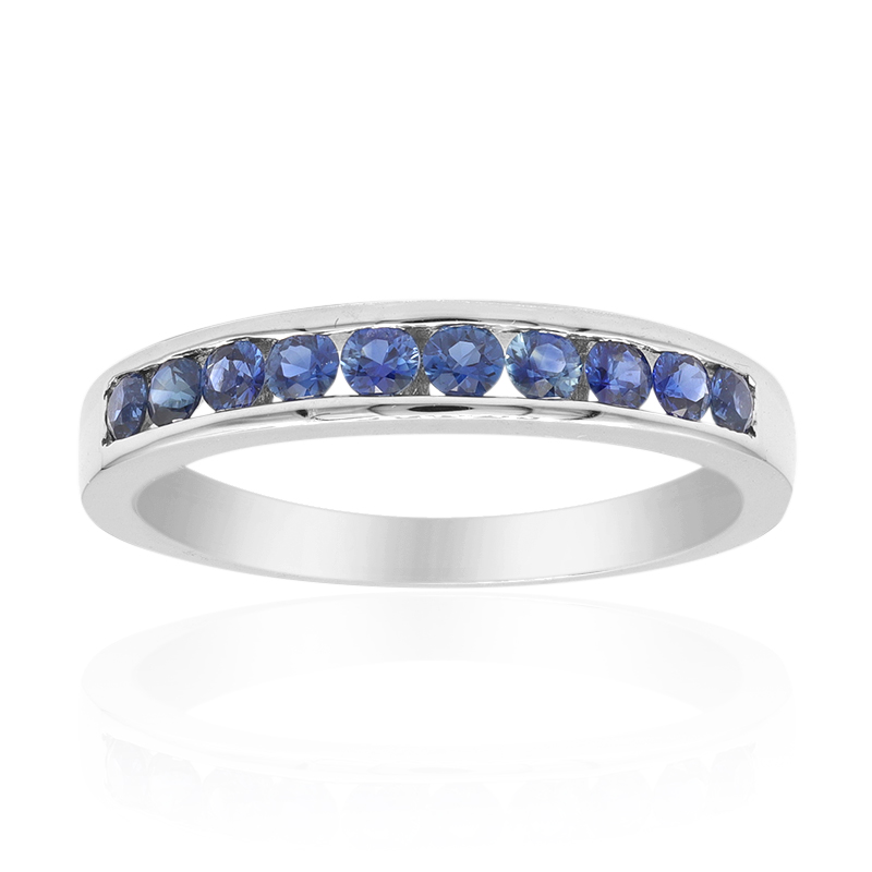 Blauer Ceylon-Saphir-Goldring