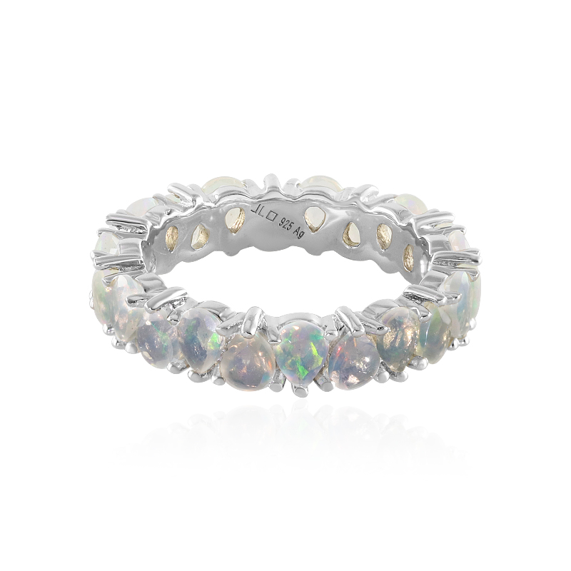 Welo-Opal-Silberring