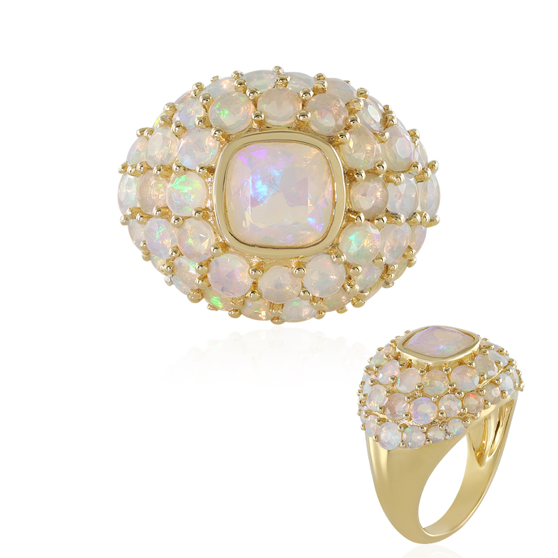 Welo-Opal-Silberring