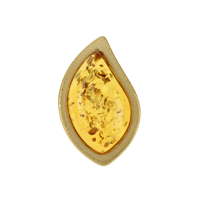 Baltischer Cognac-Bernstein-Silberanhänger (dagen)