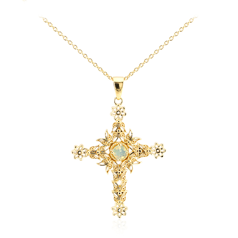 Welo-Opal-Silberhalskette