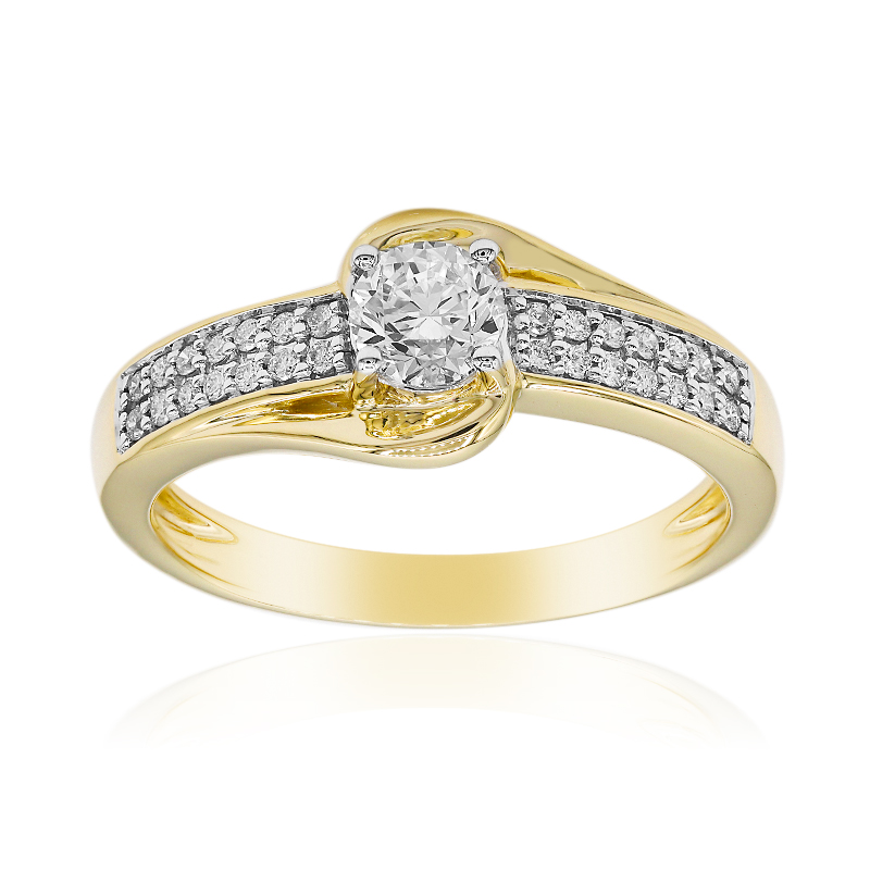 SI1 (G) Brillant-Goldring (Annette)