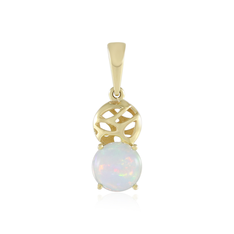 Welo-Opal-Goldanhänger (Ornaments by de Melo)