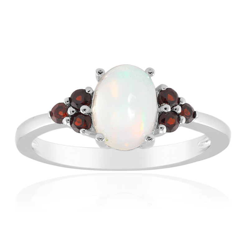 Welo-Opal-Silberring