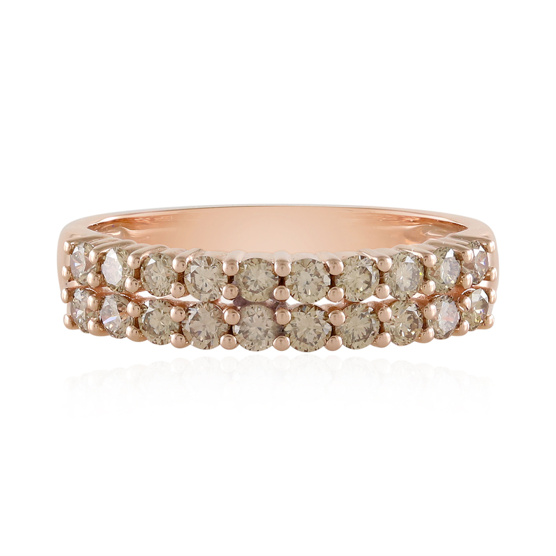 SI2 Champagner-Brillant-Goldring