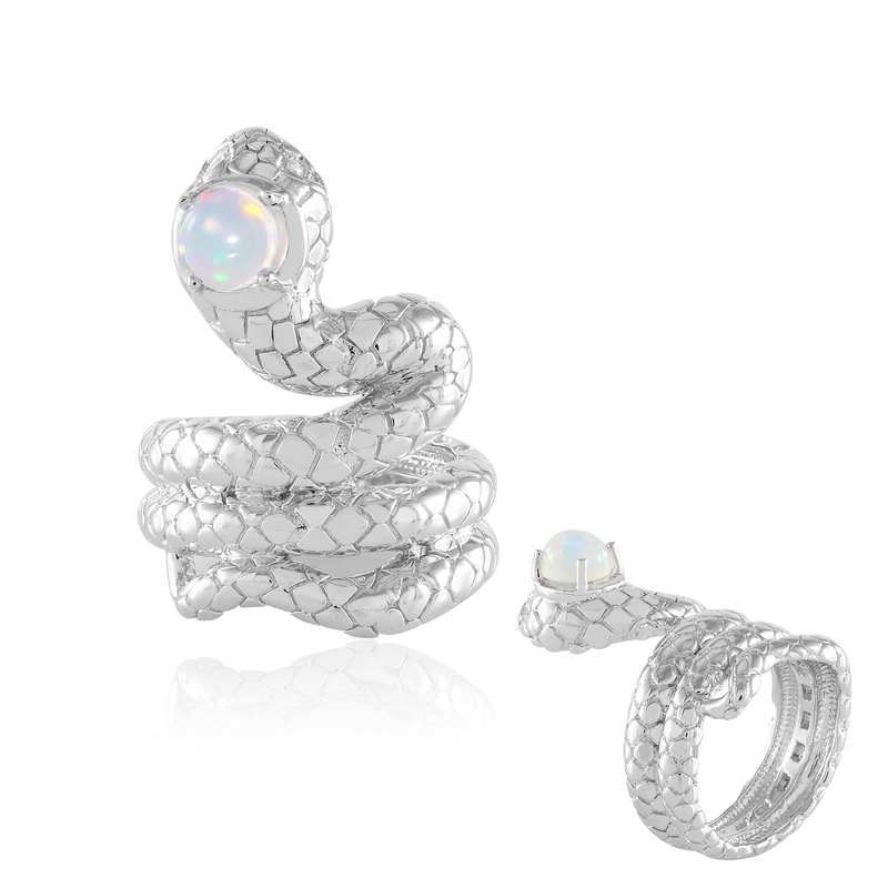 Welo-Opal-Silberring
