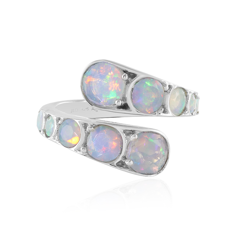 Welo-Opal-Silberring (de Melo)