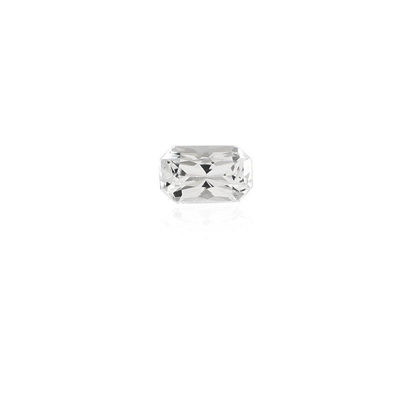 Weißer Saphir 0,267 ct