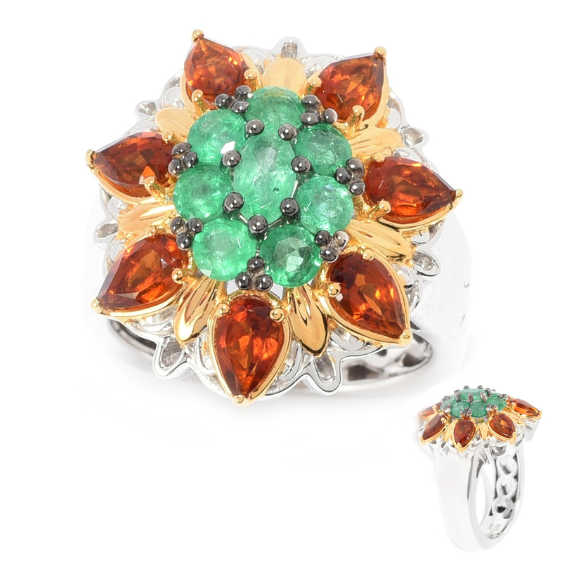 Edelstein-Silberring (Gems en Vogue)
