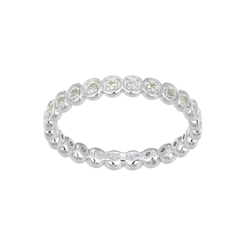 Peridot-Silberring