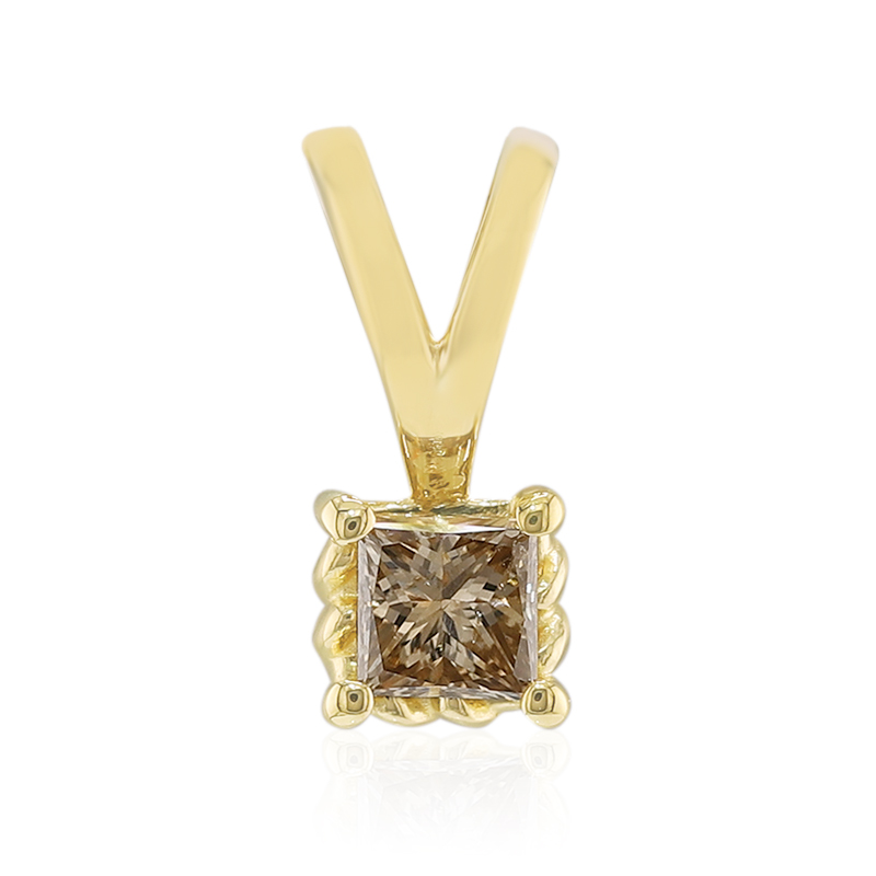 I3 Argyle-Cognac-Diamant-Goldanhänger (Mark Tremonti)