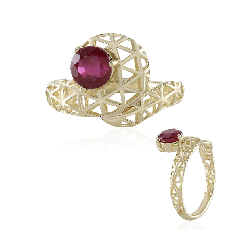Madagaskar-Rubin-Goldring (Ornaments by de Melo)