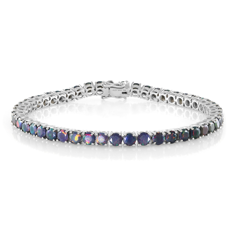 Mezezo-Opal-Silberarmband
