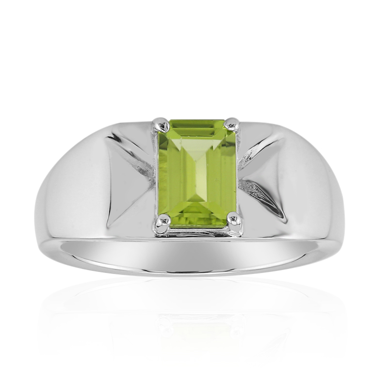 Jilin-Peridot-Silberring (Pallanova)