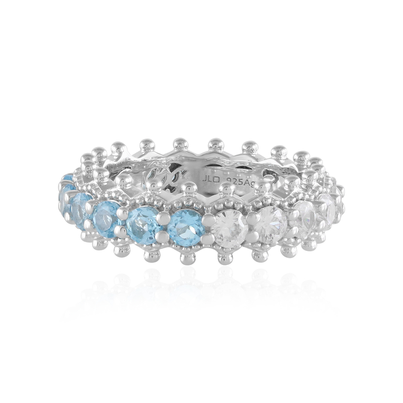 Edelstein-Silberring (Dallas Prince Designs)