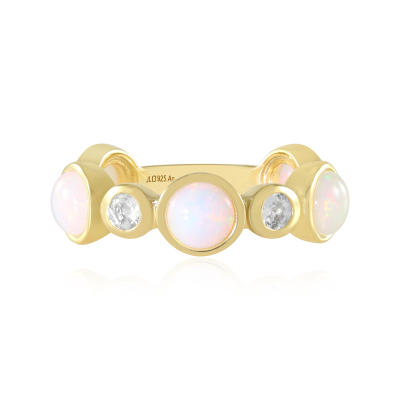 Welo-Opal-Silberring