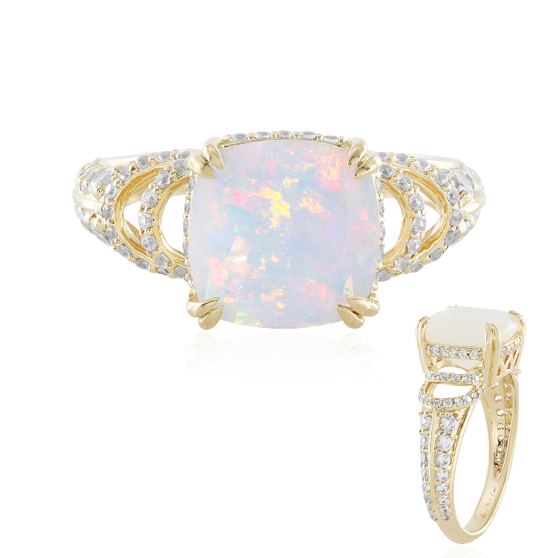 Welo-Opal-Goldring (de Melo)