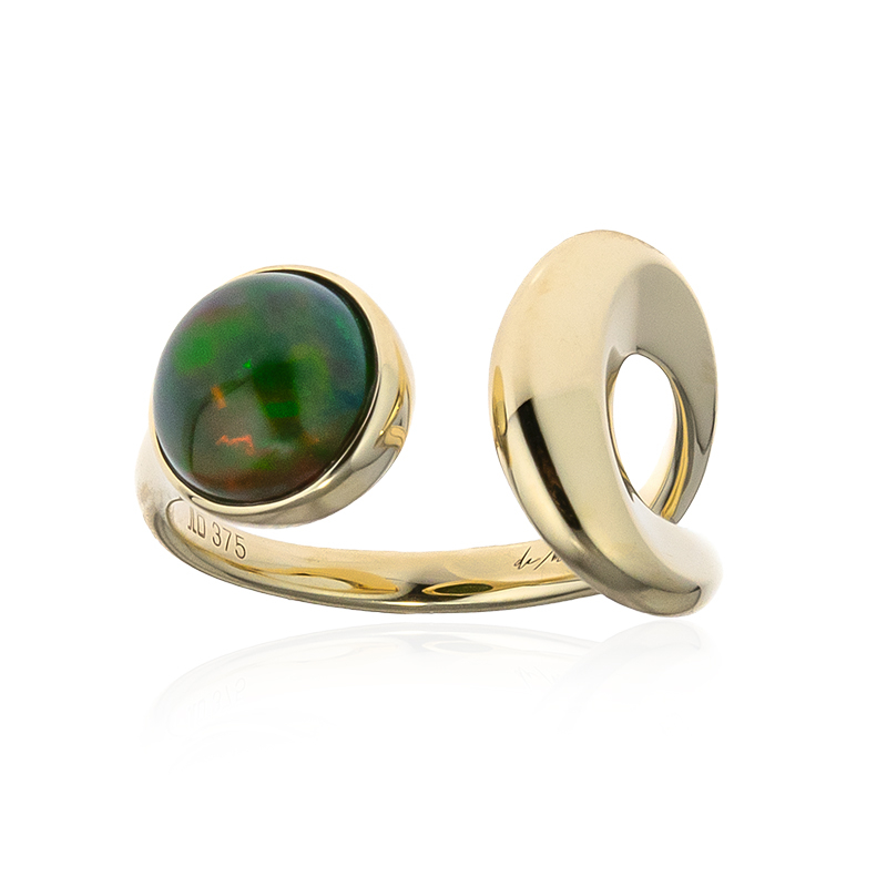 Mezezo-Opal-Goldring (de Melo)