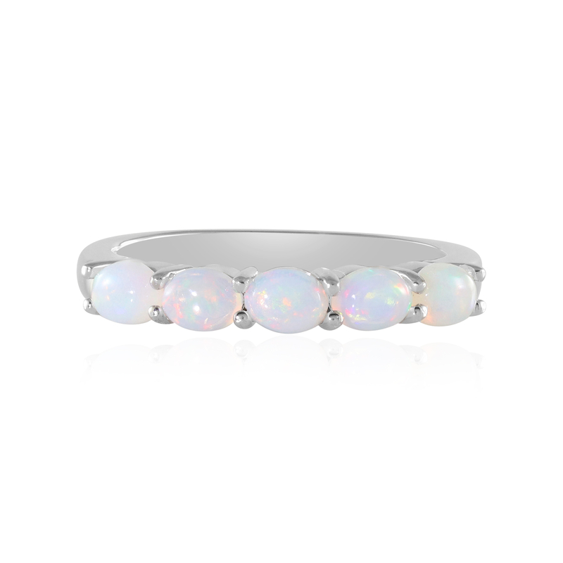 Welo-Opal-Silberring