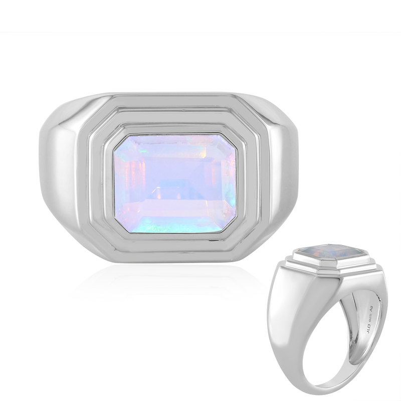 Welo-Opal-Silberring