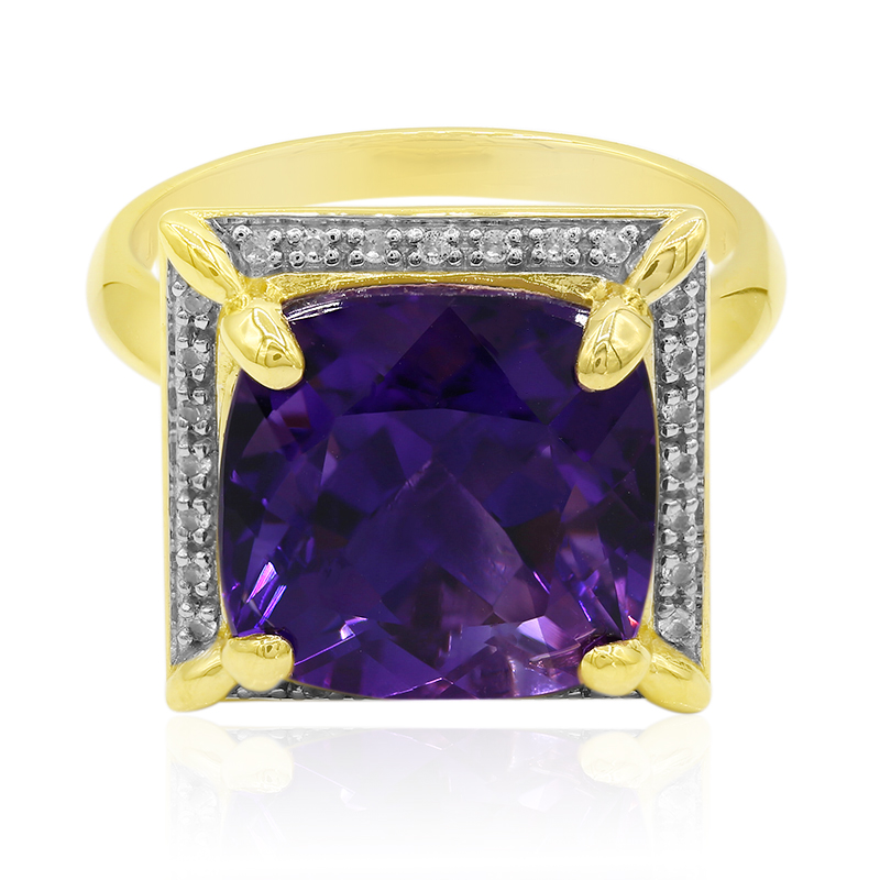 Uruguay-Amethyst-Goldring