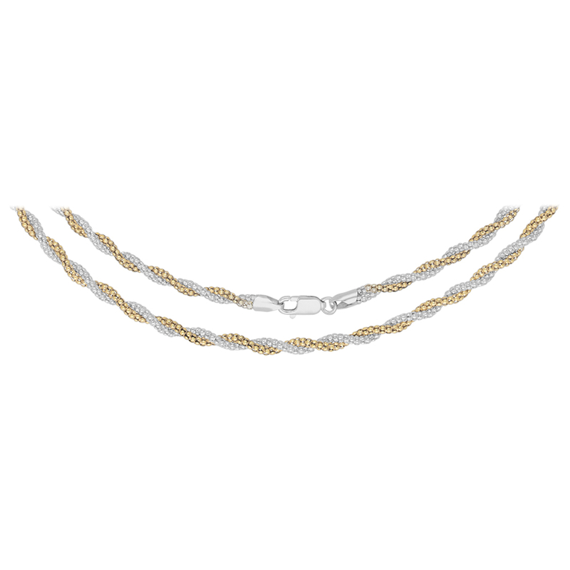 Silberhalskette - 6,78 g - 45 cm