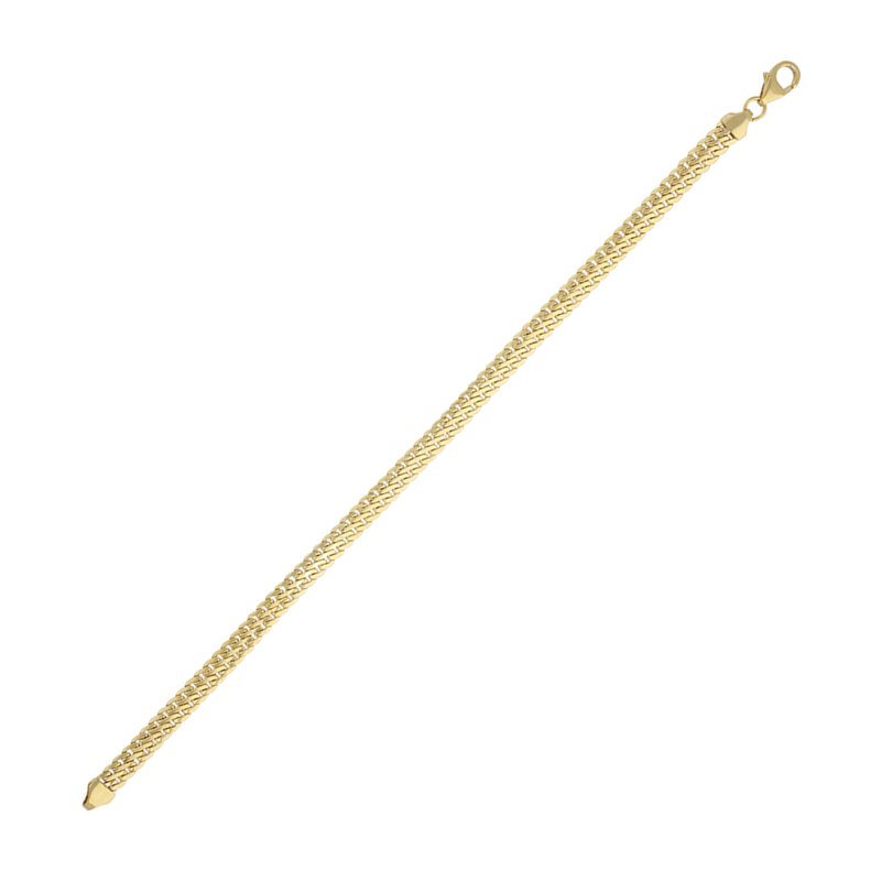 Gelbgold-Armband - 4 g - 19 cm
