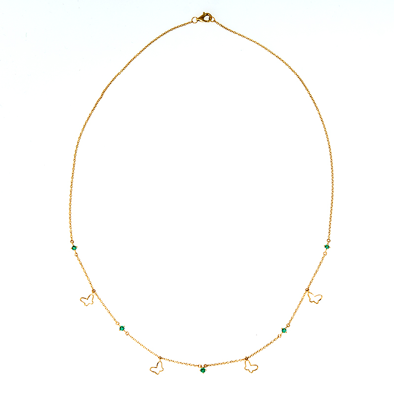 AAA-Sambia-Smaragd-Goldcollier (de Melo)