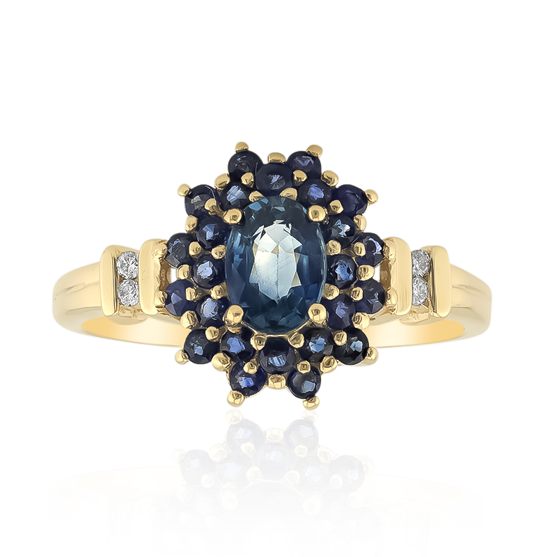 Kanchanaburi-Saphir-Goldring