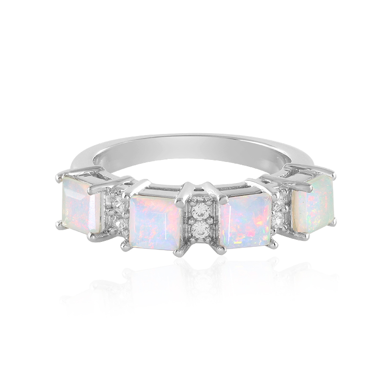 Welo-Opal-Silberring