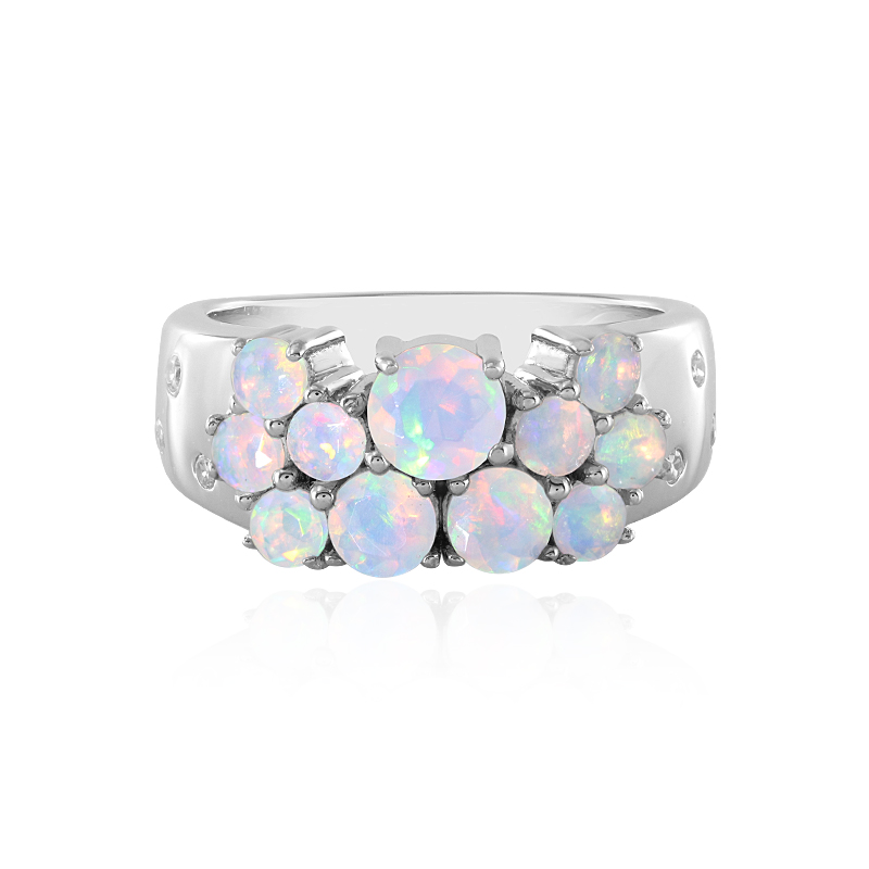 Welo-Opal-Silberring (de Melo)