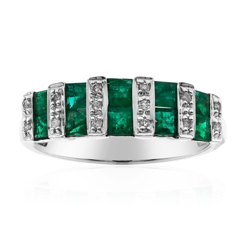 Sambia-Smaragd-Goldring (CIRARI)