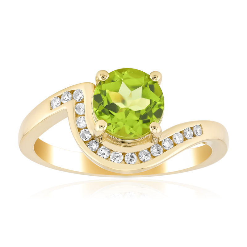 Jilin-Peridot-Goldring (de Melo Gold)