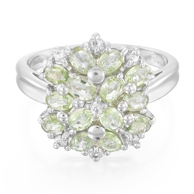 Paraiba-Turmalin-Silberring