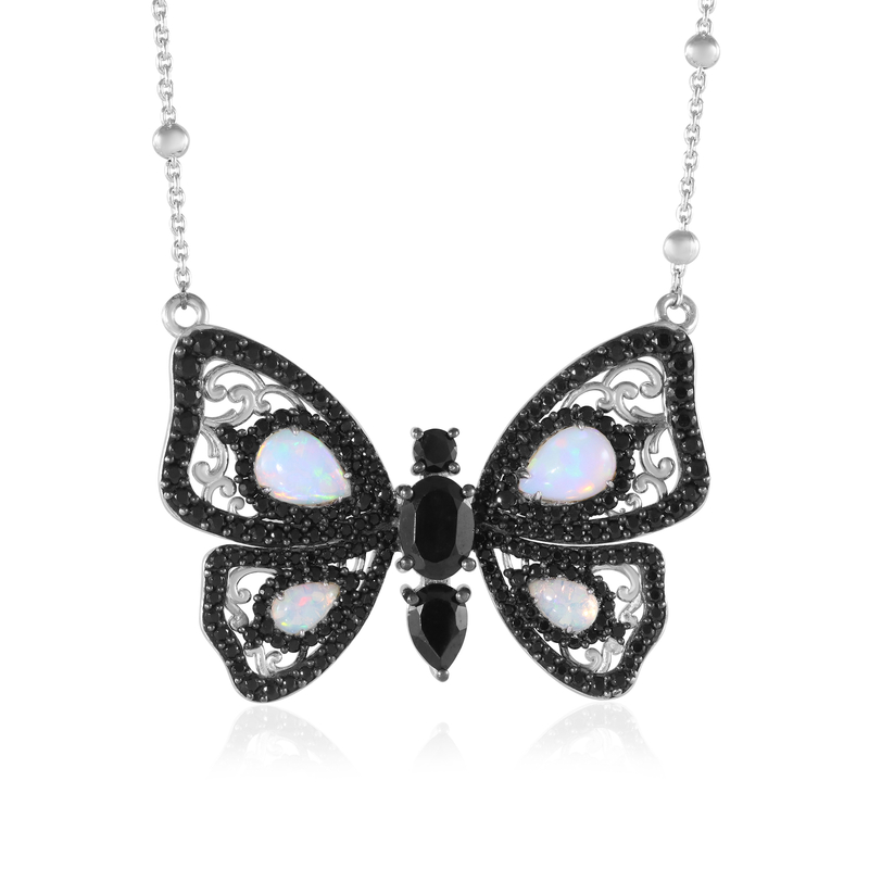 Edelstein-Silbercollier (Dallas Prince Designs)
