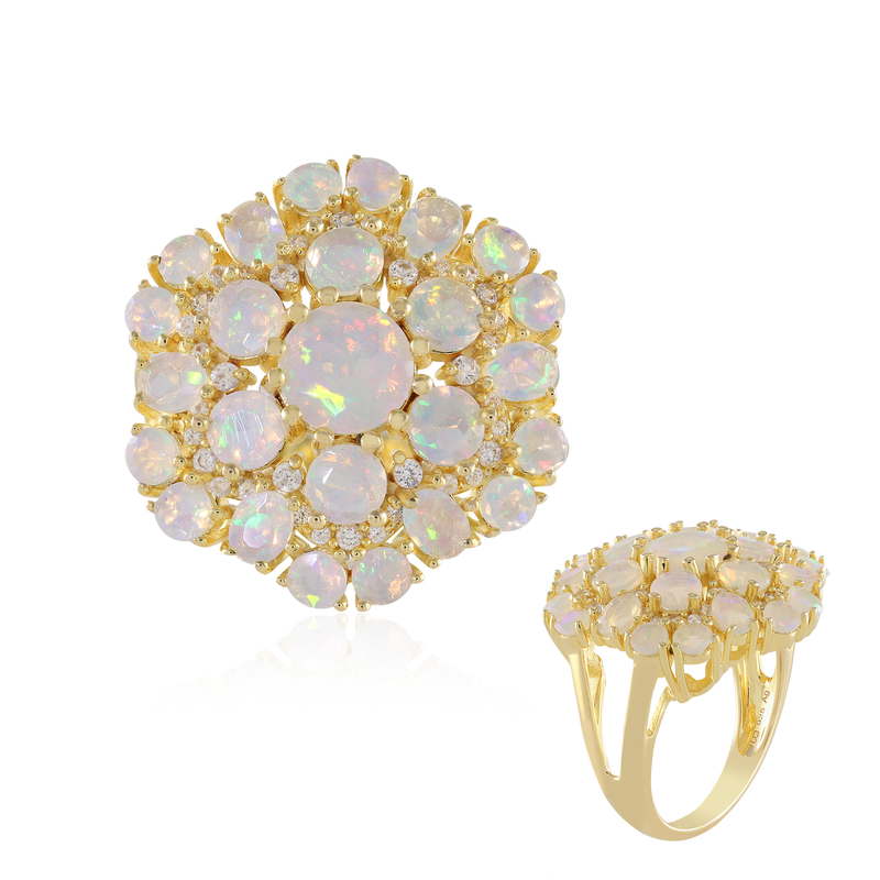Welo-Opal-Silberring