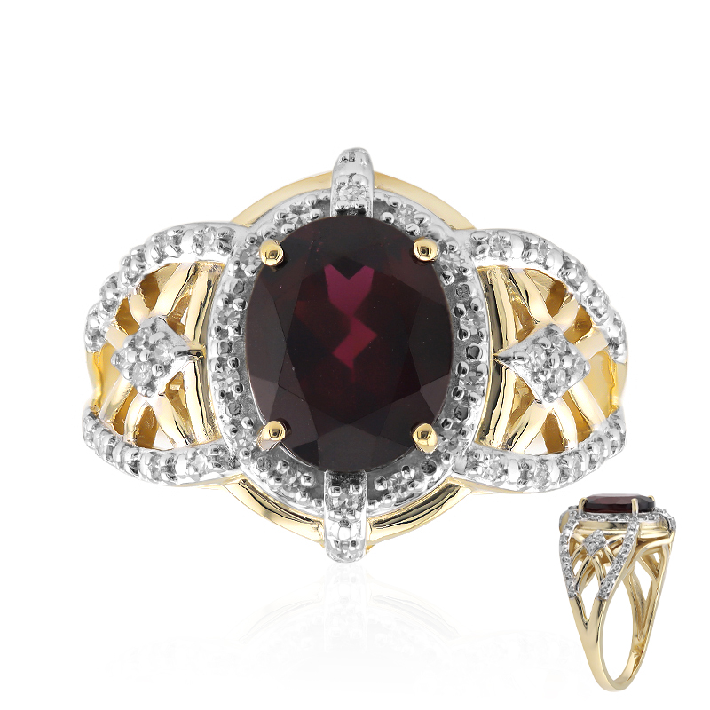 Rift Valley-Rhodolith-Goldring (Rifkind 1894 Collection)